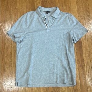 Michael Kors Gray Polo Shirt Classic Knit Style
